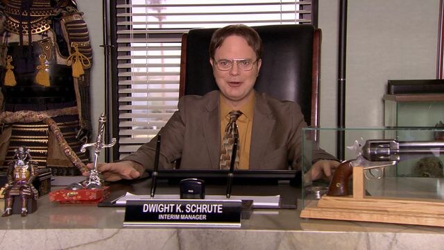 Dwight K. Schrute, (Acting) Manager